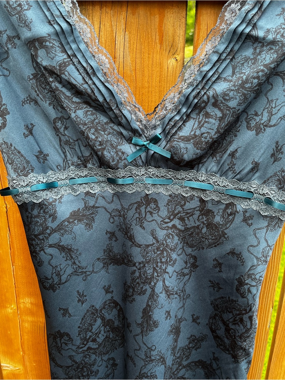 Kimchiblue Lace-Trim Maxi Dress - Picture 3 of 9